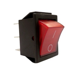 [26553-6] SWITCH ROCK ON/OFF GRANDE 20A/125V 6 CONTACTOS DPST