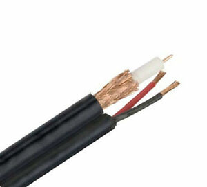 CABLE COAXIAL RG 59 SIAMESE 95% SHIELD NA