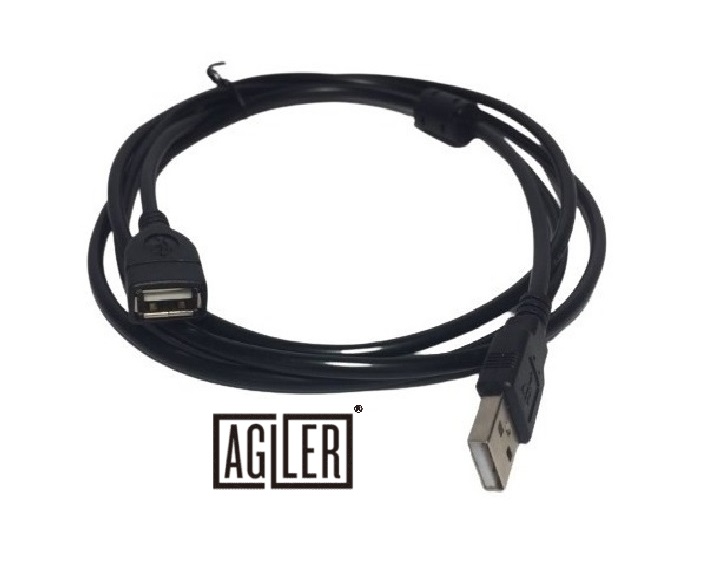 CABLE EXTENSION USB 2.0 1.80 MTS AGILER