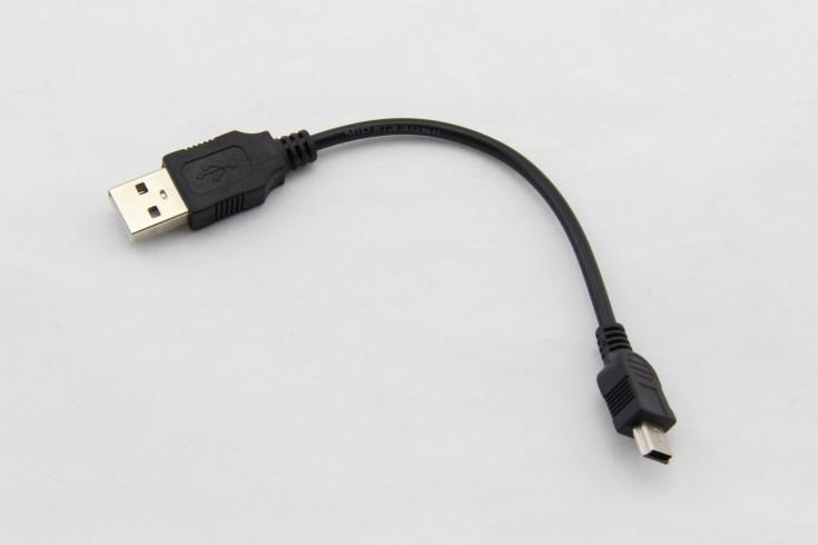 CABLE USB M A MINI USB MACHO DE 5 PINES 15CMS