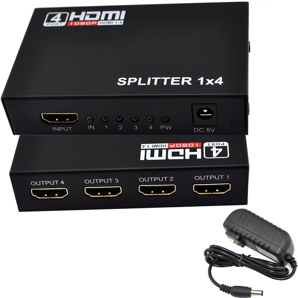 SPLITTER HDMI 1-4 SALIDAS 4K ET