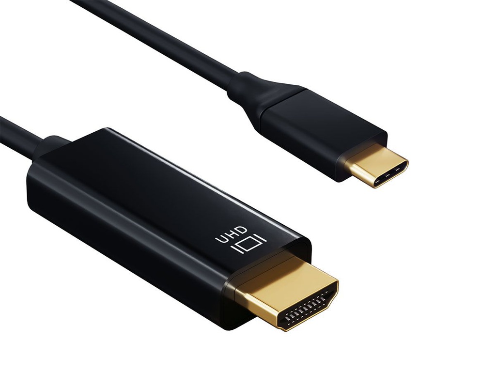 CABLE USB C 3.1 Gen 1 M A HDMI M DE 6 PIES 3840×2160