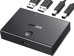 [12843] SWITCH MANUAL USB 2.0 PARA IMPRESORA DE 2 COMPUTADORAS A 1 IMPRESORA UGREEN