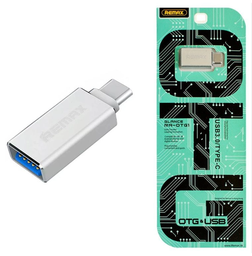 [01101-1] ADAPTADOR OTG USB 3.1 (TIPO C) A USB 3.0 H REMAX