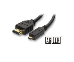 [03296] CABLE HDMI A MICRO HDMI DE 6 PIES 4k x 2k AGILER