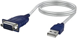 [01251] CABLE USB A SERIAL DB9 SABRENT 2.5 PIES