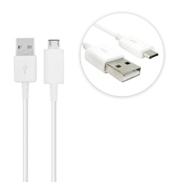[03815] CABLE USB A MICRO USB DE 3 PIES BLANCO