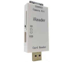 [24706] LECTOR DE MEMORIA SD USB 2.0 PARA IPAD